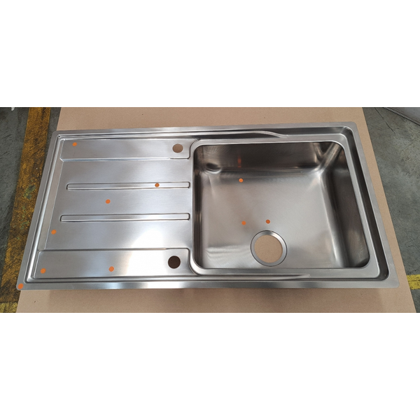 Franke Aton Single Bowl Sink with Right Hand Drainer ANX211RHD