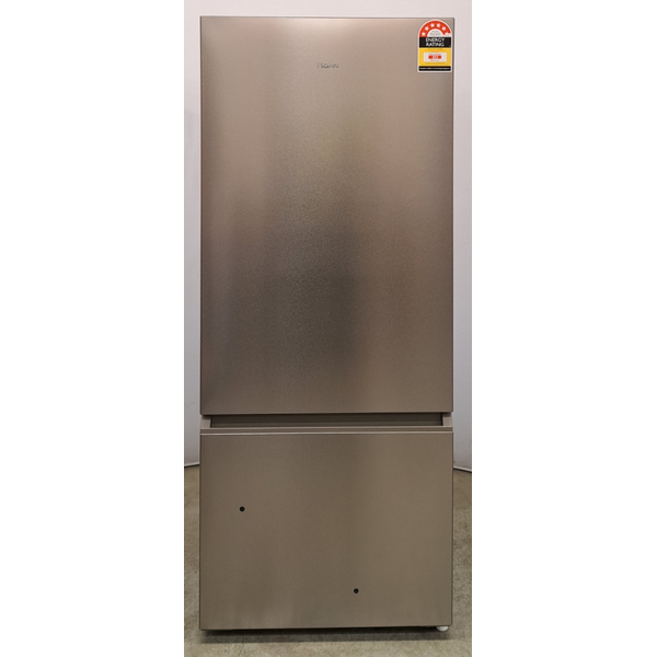 Haier 433L Bottom Mount Refrigerator Satina Silver HRF420BS