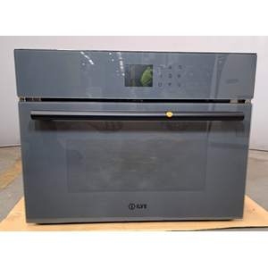 ILVE 60cm Grigio Lusso Compact Combi-Microwave Oven ILCM45GV