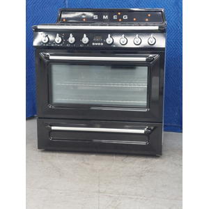 Smeg 90cm Freestanding Cooker TRA90BLP9