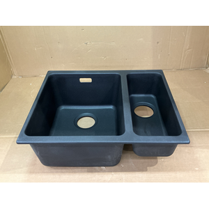 Franke Kubus 1 and 1/4 Bowl Undermount Sink KBG160-BONYX