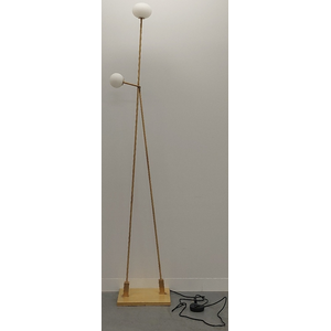 Atelier De Troupe Tempo Floor Lamp Satin Brass TEMPOFLBRO