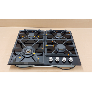 Franke 66cm Gas Cooktop Black Glass FIG604B1N