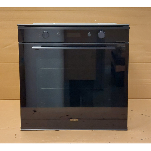Franke 60cm Pyrolytic Oven Black Glass FMY98PBK