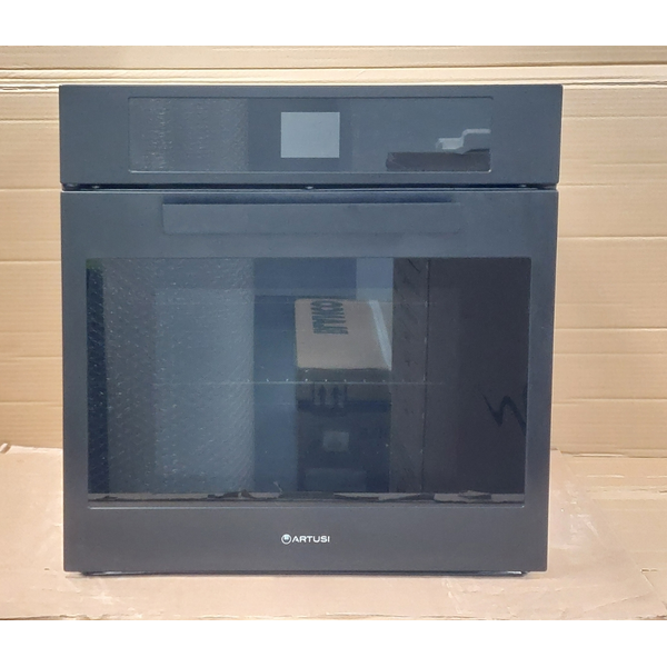 Artusi 60cm Multifunction Built In Pyrolytic Oven Matte Black AO6000MBP