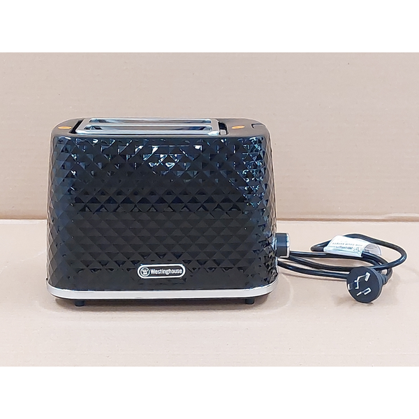Westinghouse Kettle & Toaster Set Black WHKTPK09K