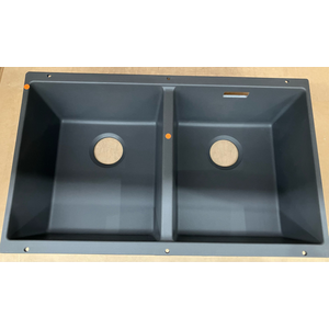 Blanco Double Bowl Undermount Sink Rock Grey SUB350350UGK5