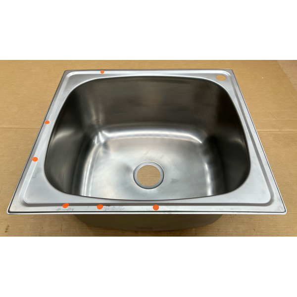 Oliveri 70L Single Inset Laundry Tub TI70RTH