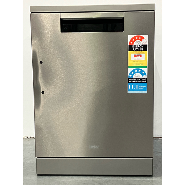 Haier 60cm Freestanding Dishwasher with Steam Satina Silver HDW15F3S1