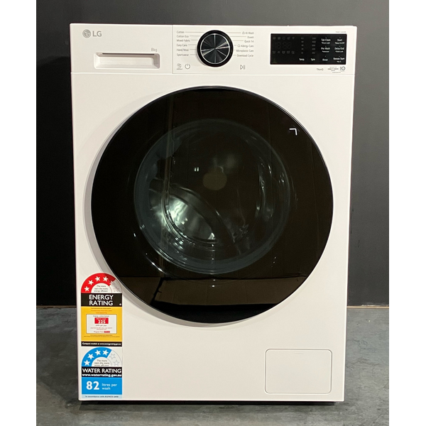 LG 8kg Series 3 Slim Front Load Washer with AI Wash WX3-1208W