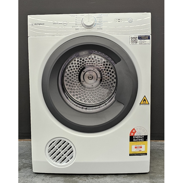 Westinghouse 6.5kg Vented Clothes Dryer WDV656N3WB