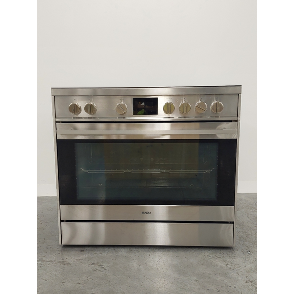 Haier 90cm 300 Series Electric Freestanding Oven Stainless Steel HOR90S8CESX2