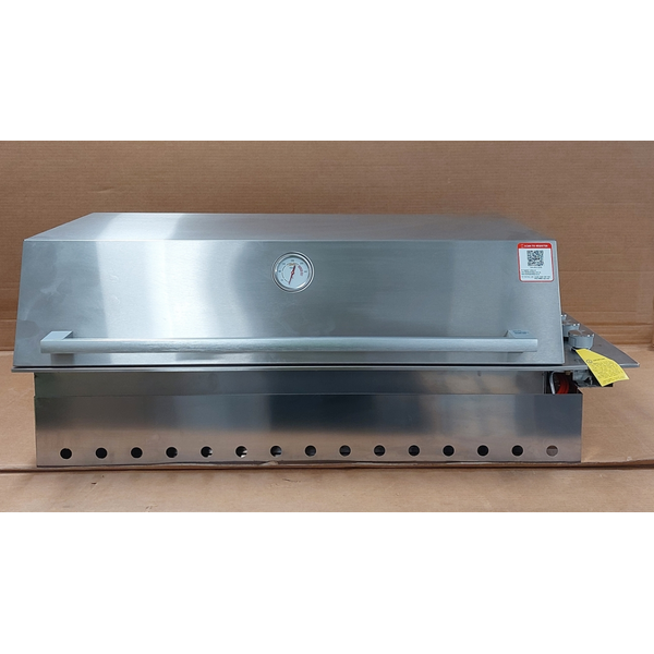 BeefEater Signature ProLine 6 Burner Built-In Natural Gas BBQ with Hood BSH158SA