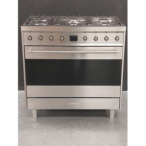 Smeg 90cm Freestanding Dual Fuel Oven/Stove CS9GMXA