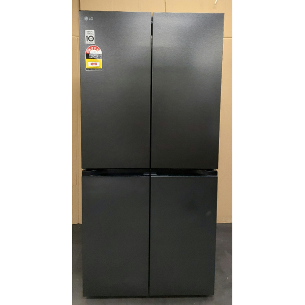 LG 530L French Door Fridge Matte Black GF-B505MBL