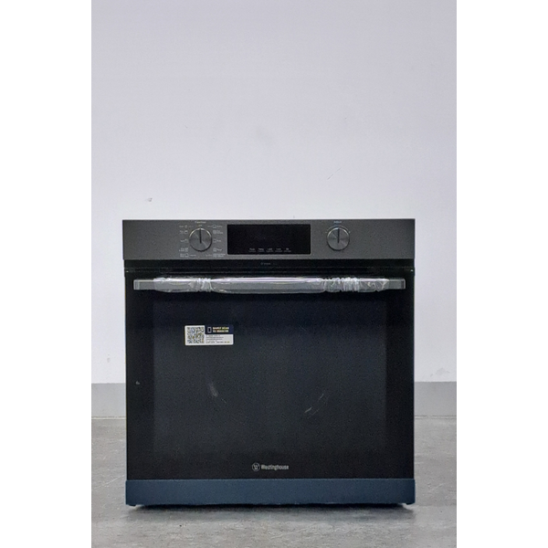 Westinghouse 60cm Pyrolytic Oven with AirFry and SteamBake Dark Stainless Steel WVEP6717DD