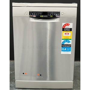 Bosch 60cm Series 6 Freestanding Stainless Steel Dishwasher SMS6HAI02A