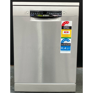 Bosch 60cm Series 6 Freestanding Stainless Steel Dishwasher SMS6HAI02A