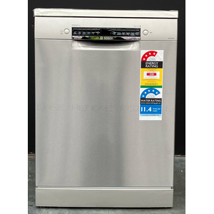 Bosch 60cm Series 6 Freestanding Stainless Steel Dishwasher SMS6HAI02A