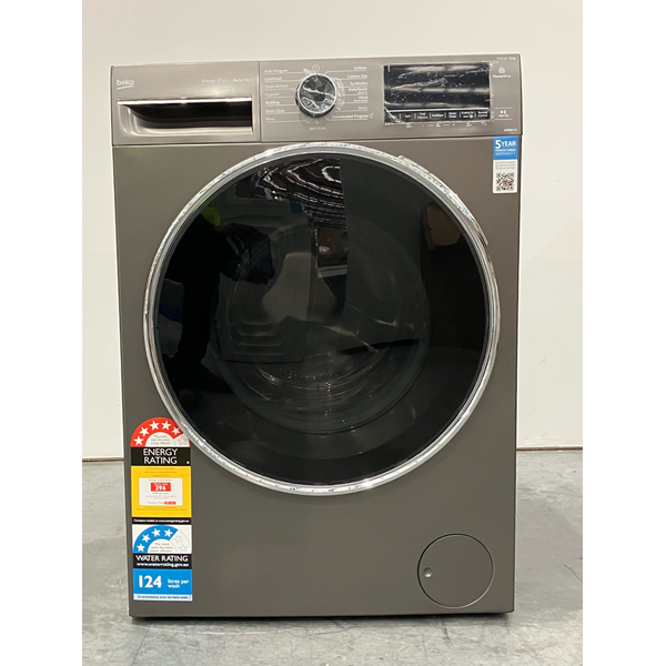 Beko 12kg Front Load Washing Machine with AutoDose and Steam Graphite BFLB123ADG