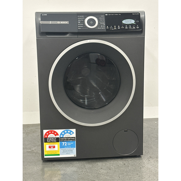 Bosch 10kg Series 8 Front Load Washing Machine Cast Iron Grey WGH254ARAU
