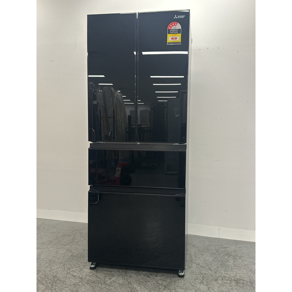 Mitsubishi Electric 442L LX Series French Door Refrigerator Brilliant Black MR-LX442EX-GBK-A