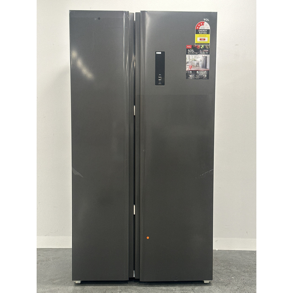 TCL 505L Side by Side Refrigerator Grey P525SBC