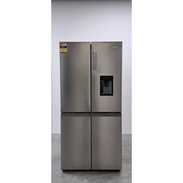 Haier 508L Quad Door Fridge Satina Silver HRF580YHS