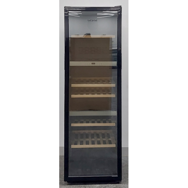 LeCavist 140 Bottle Triple Zone Wine Cabinet Black LEK1403ZPV