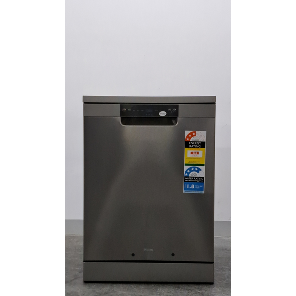 Haier 60cm 300 Series Freestanding Dishwasher Satina HDW13F0S1