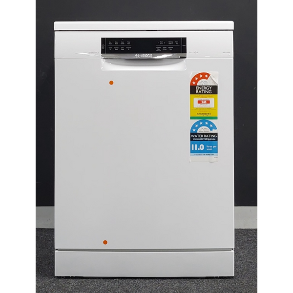 Bosch 60cm Series 6 Freestanding Dishwasher White SMS6HCW01A