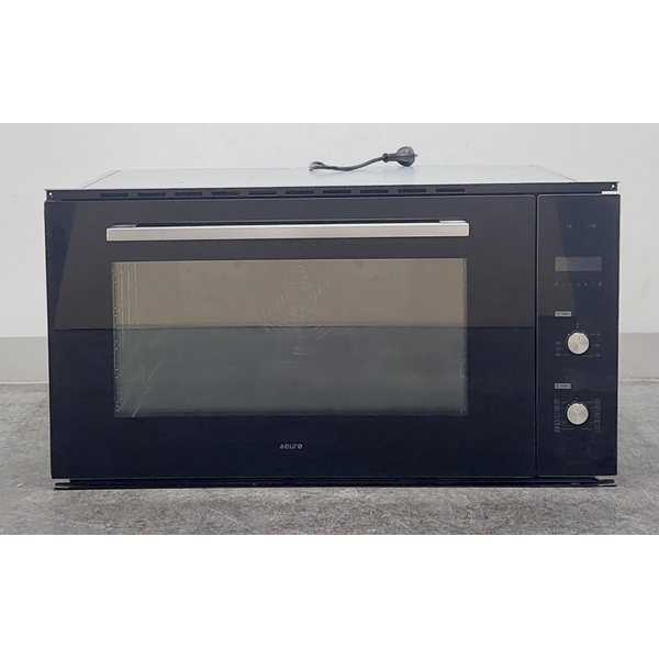 Euro Appliances Euro 90cm Electric Multi Function Oven Black OE90O9B1